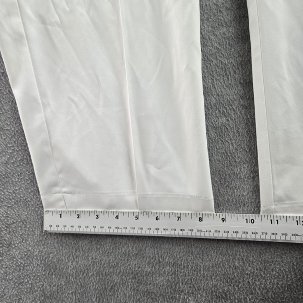 Nike Women Pants 10 White Dress Pants Dri-Fit Golf Pants Modern Rise 23" NWT - Picture 11 of 14